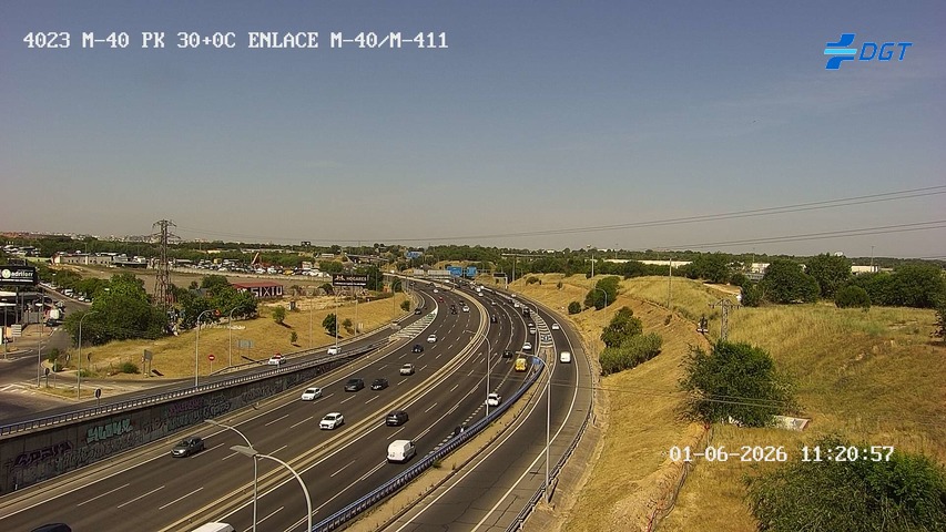 Madrid — M-40 km 30