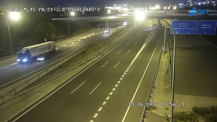 Madrid — M-45 km 21