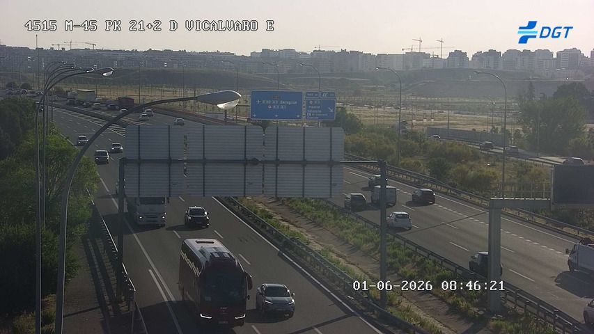 Madrid — M-45 km 21