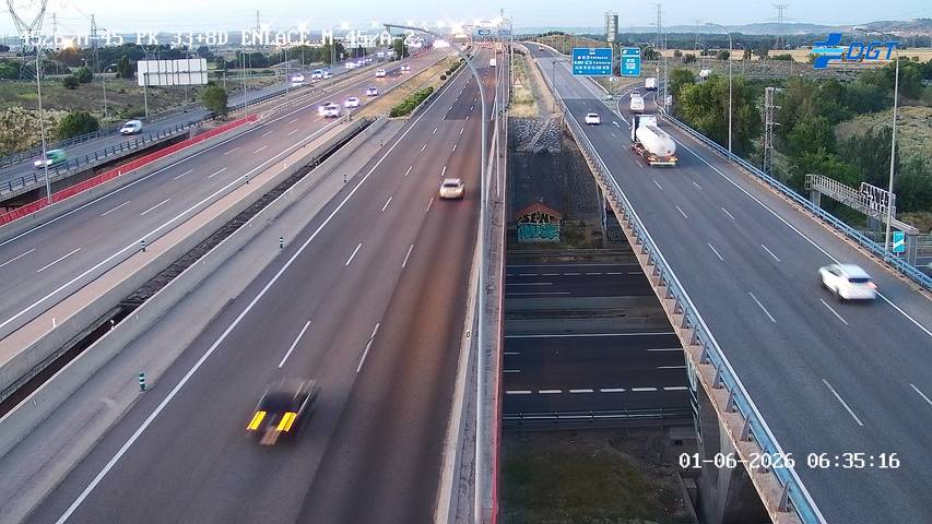 Madrid — M-45 km 34
