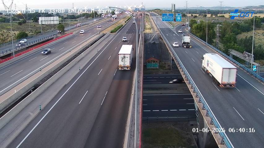 Madrid — M-45 km 34