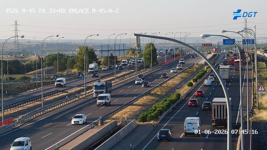 Madrid — M-45 km 34