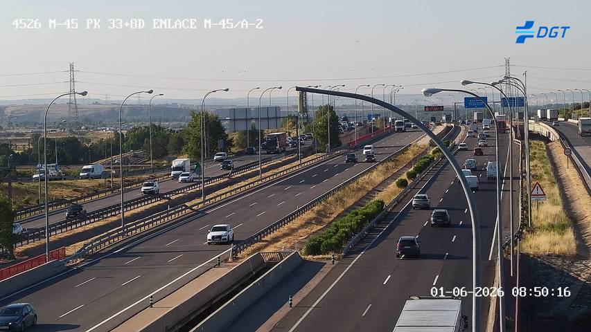 Madrid — M-45 km 34