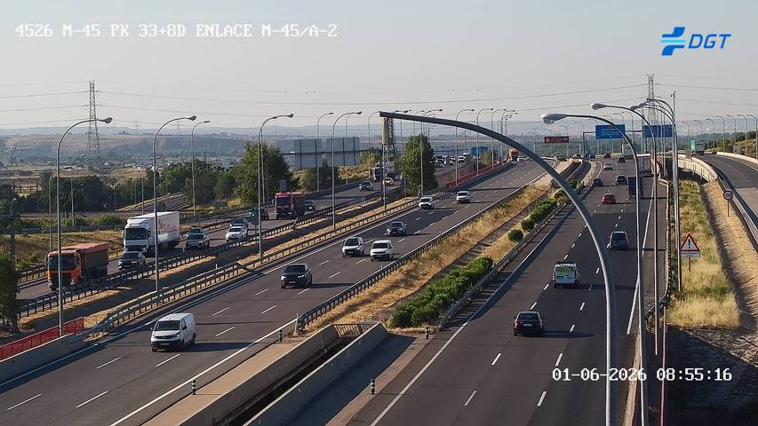 Madrid — M-45 km 34