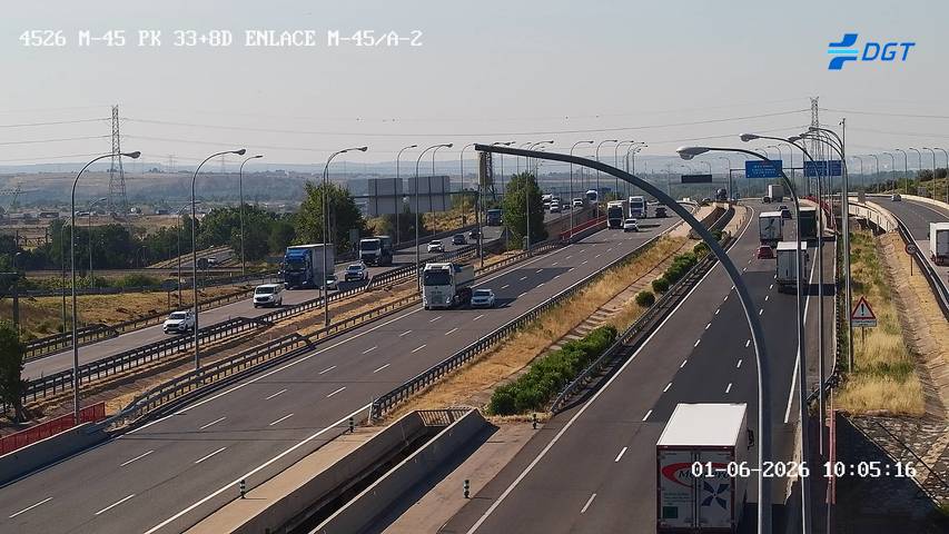 Madrid — M-45 km 34
