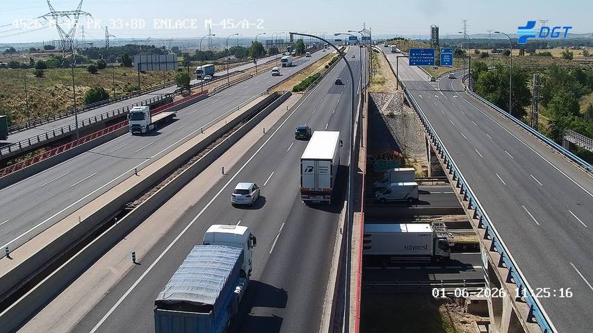 Madrid — M-45 km 34
