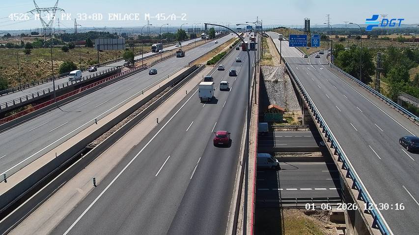 Madrid — M-45 km 34
