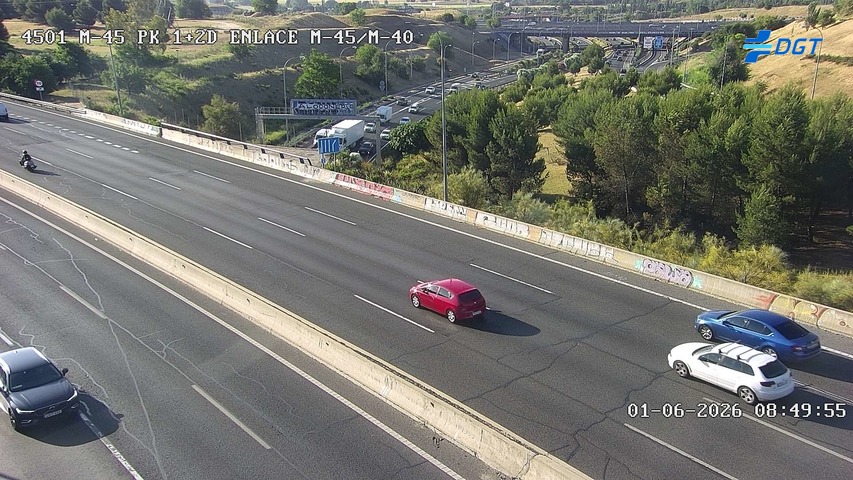 Madrid — M-45 km 1