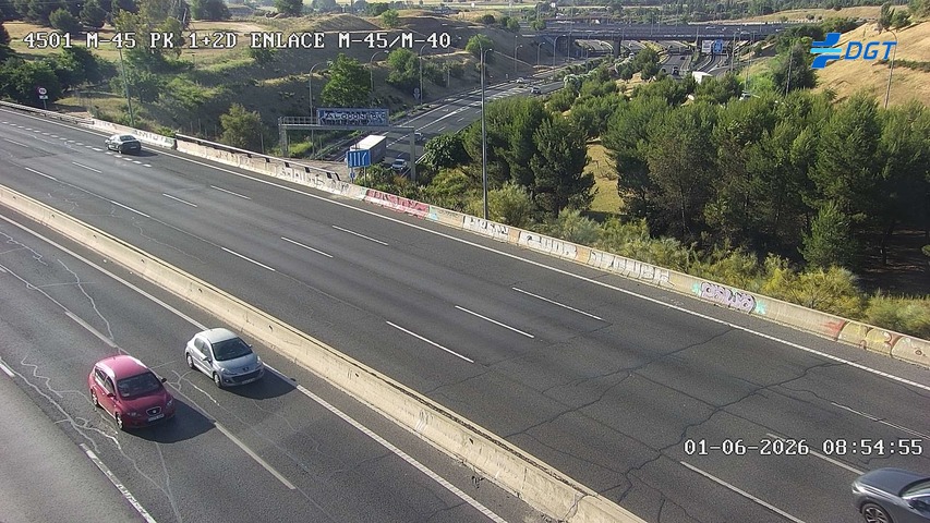 Madrid — M-45 km 1