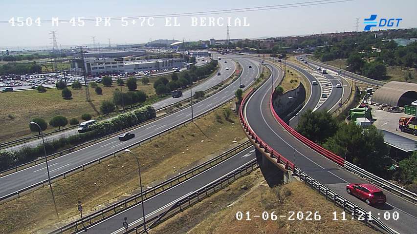 Madrid — M-45 km 6