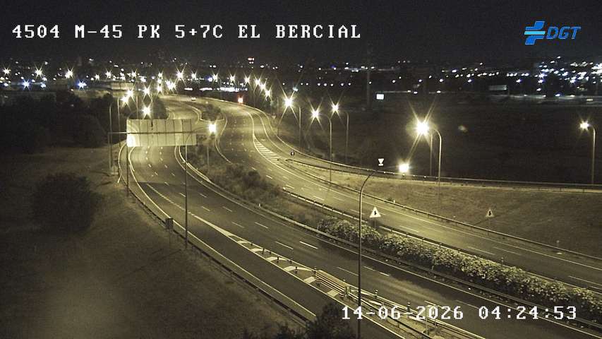 Madrid — M-45 km 6