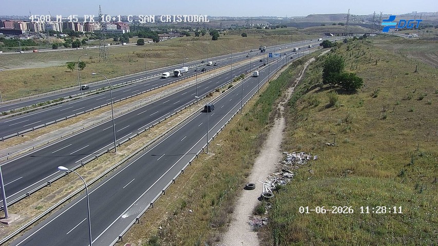 Madrid — M-45 km 10