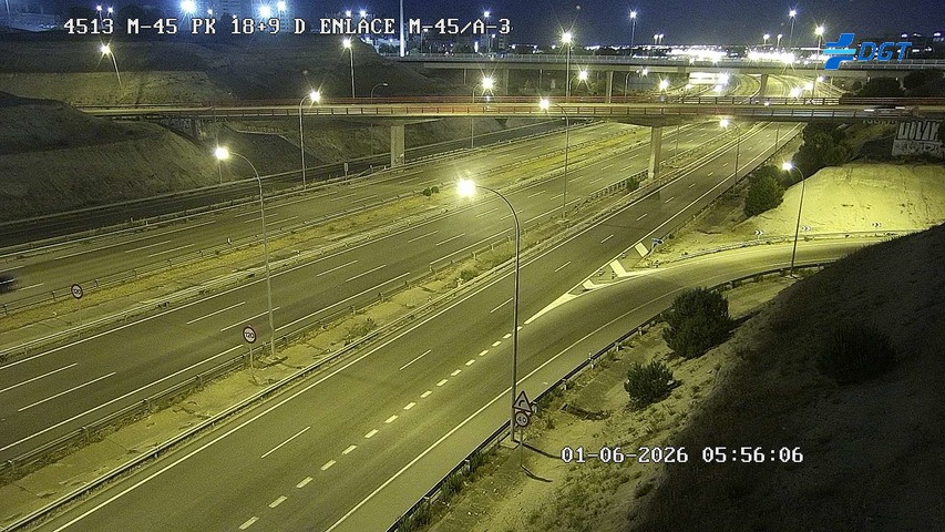 Madrid — M-45 km 19