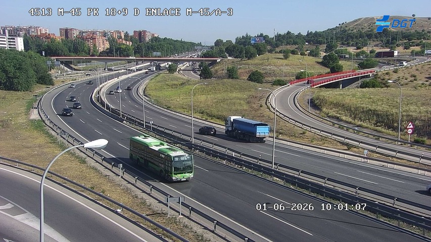 Madrid — M-45 km 19