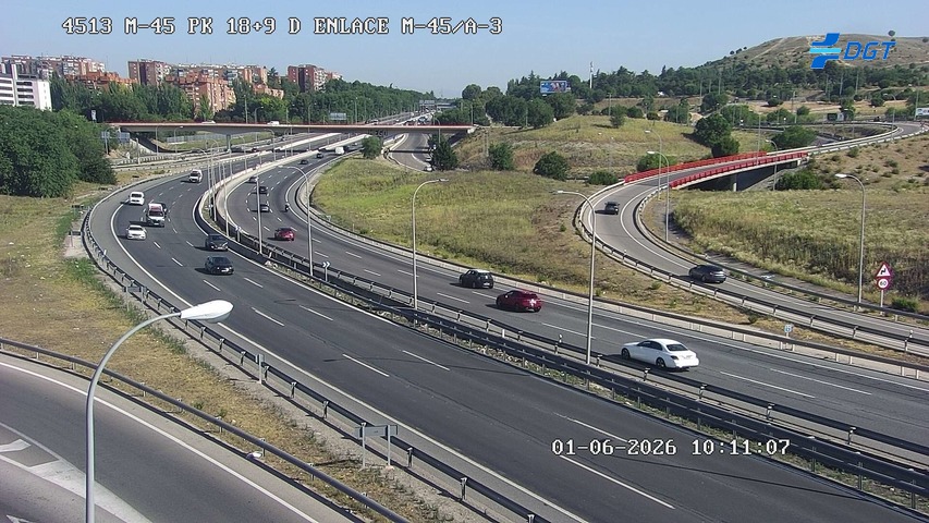 Madrid — M-45 km 19