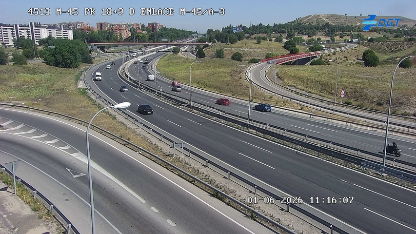 Madrid — M-45 km 19