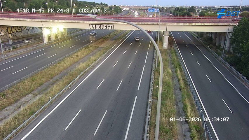 Madrid — M-45 km 25