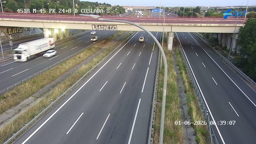 Madrid — M-45 km 25