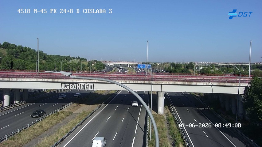 Madrid — M-45 km 25