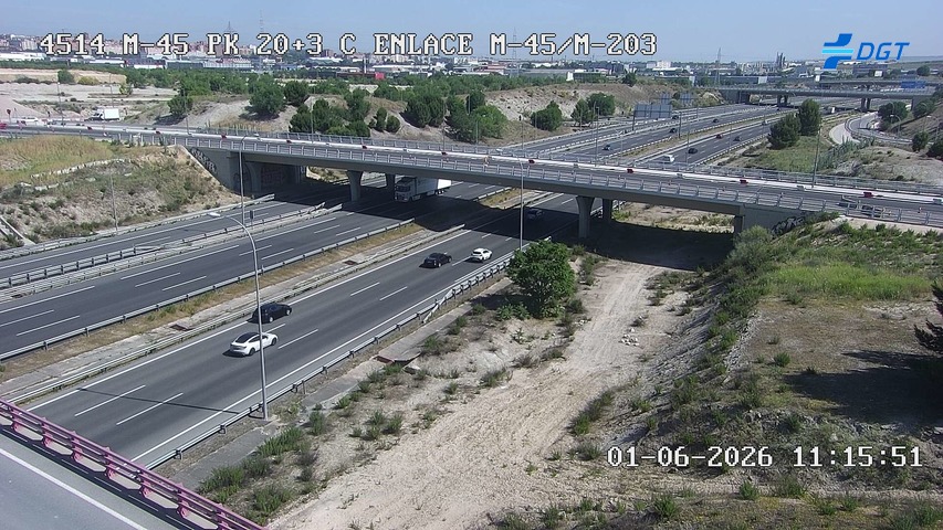 Madrid — M-45 km 20