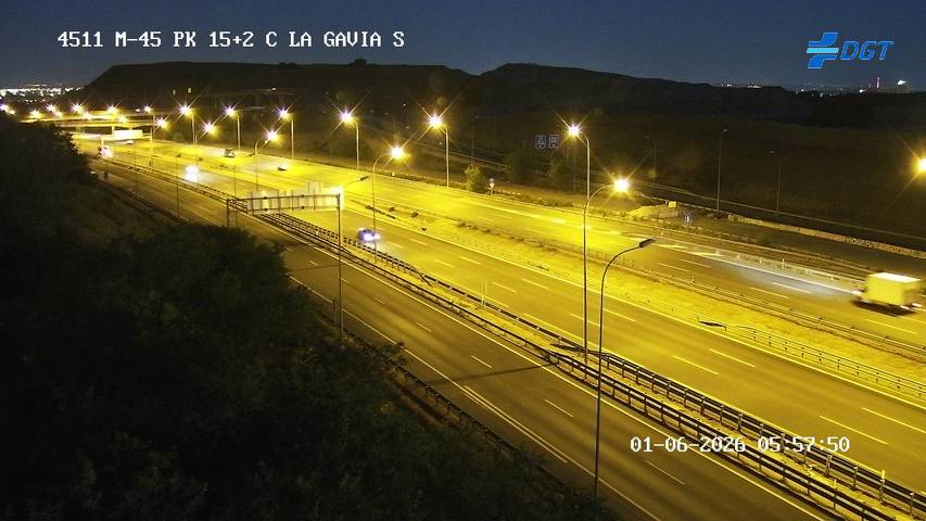 Madrid — M-45 km 15