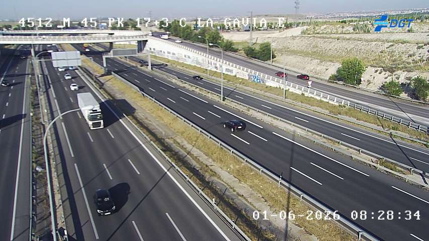 Madrid — M-45 km 17