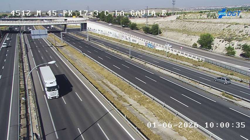 Madrid — M-45 km 17