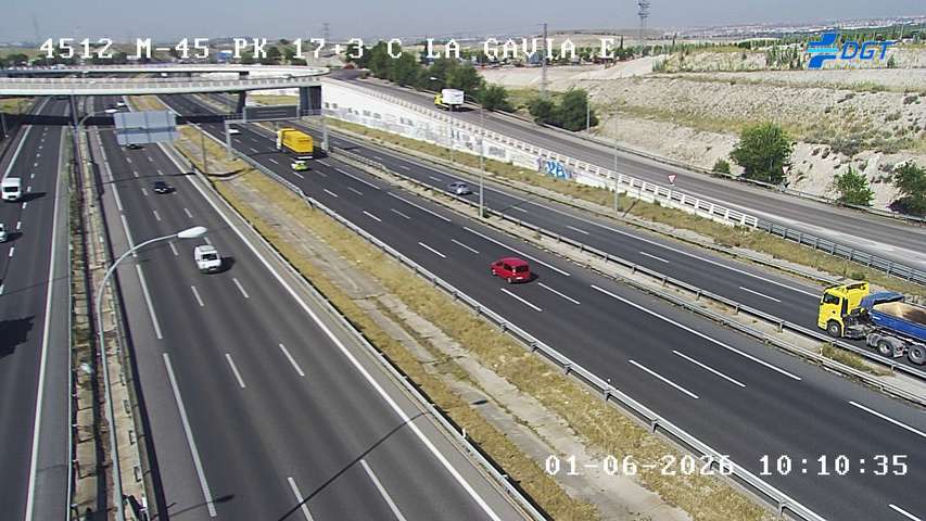 Madrid — M-45 km 17
