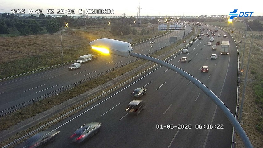 Madrid — M-45 km 29