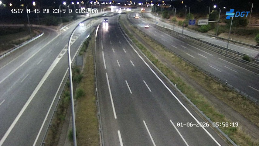 Madrid — M-45 km 24