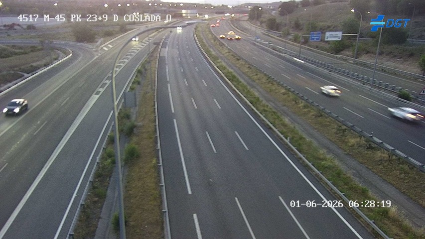 Madrid — M-45 km 24