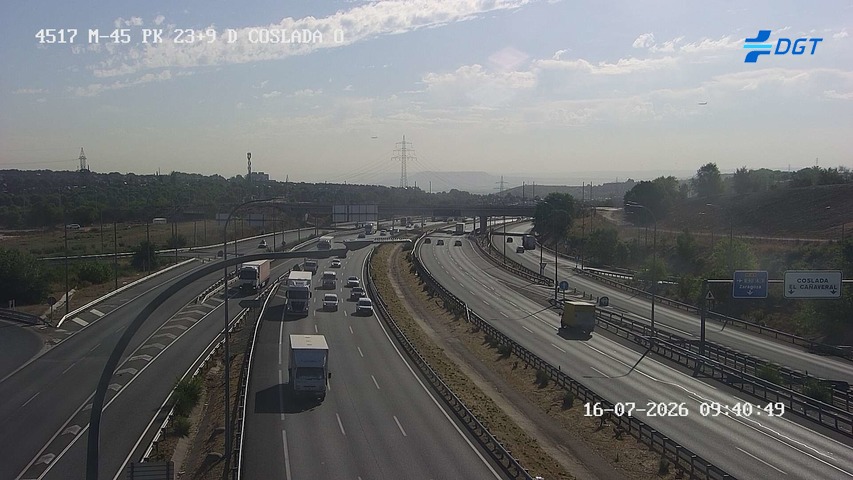 Madrid — M-45 km 24