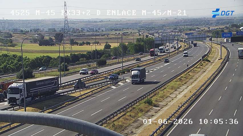 Madrid — M-45 km 33
