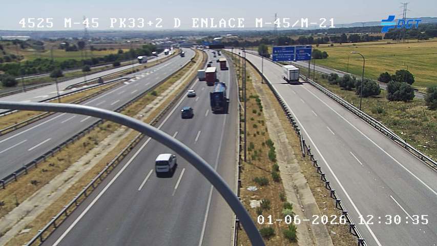 Madrid — M-45 km 33