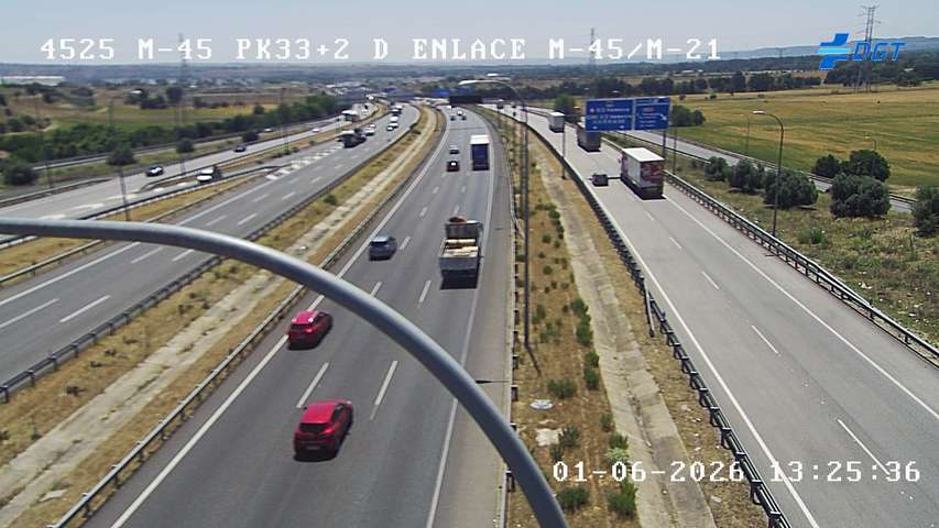 Madrid — M-45 km 33