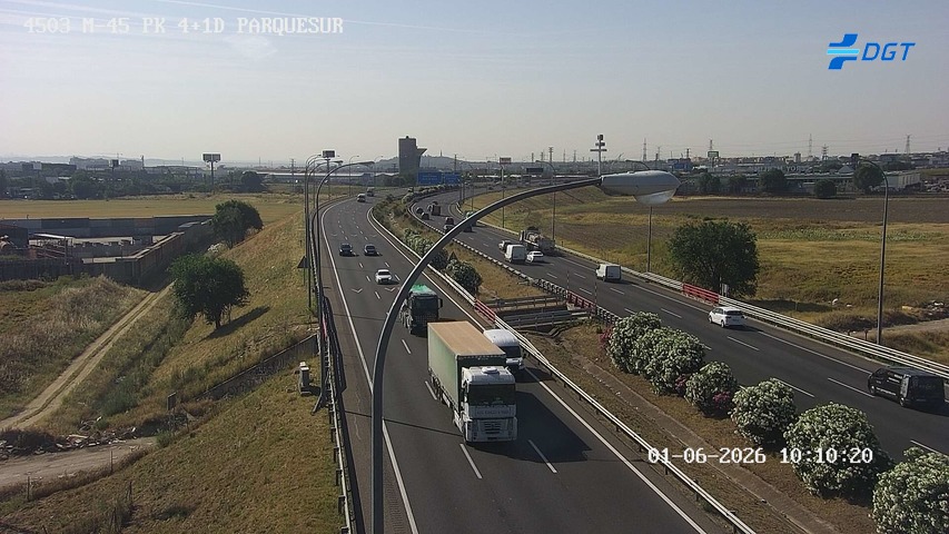 Madrid — M-45 km 4
