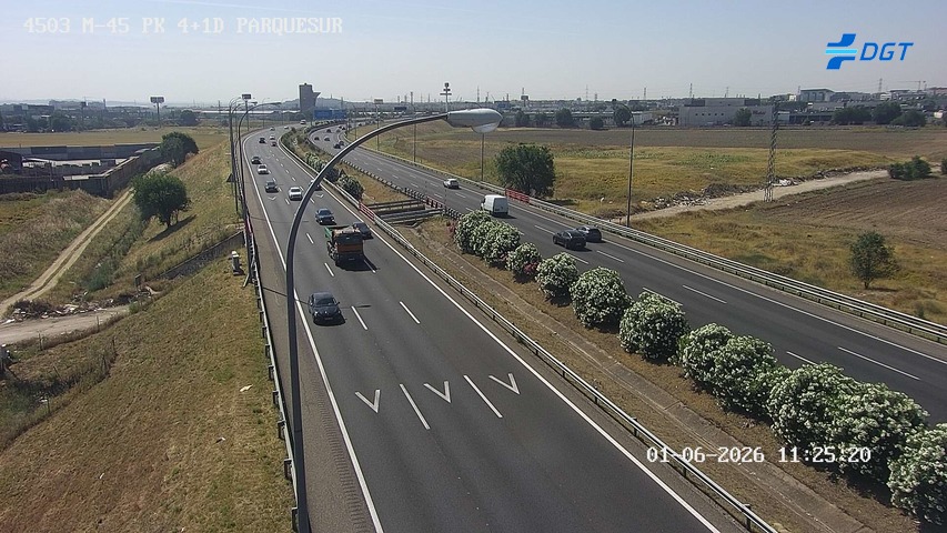 Madrid — M-45 km 4