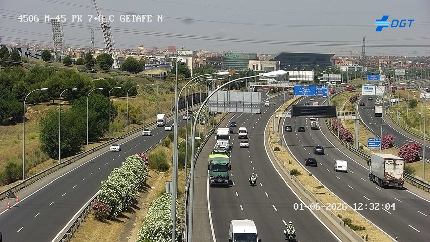 Madrid — M-45 km 8