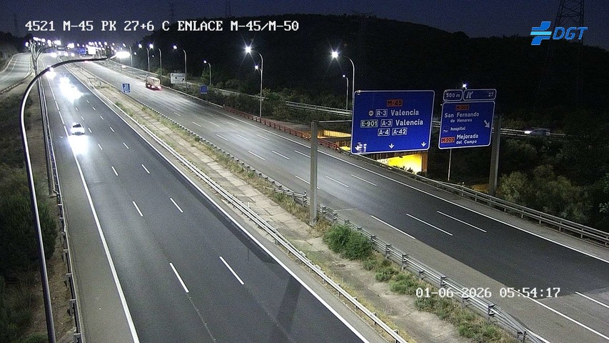 Madrid — M-45 km 28