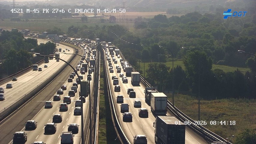 Madrid — M-45 km 28