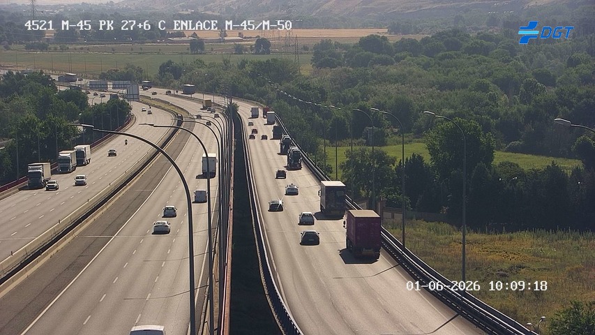 Madrid — M-45 km 28
