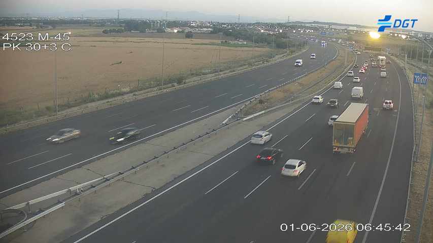 Madrid — M-45 km 30