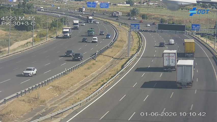 Madrid — M-45 km 30
