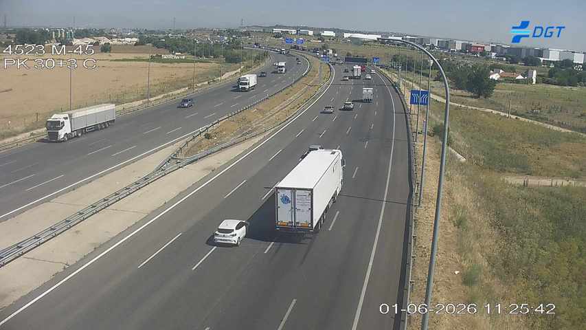 Madrid — M-45 km 30