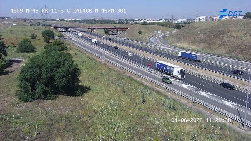 Madrid — M-45 km 12