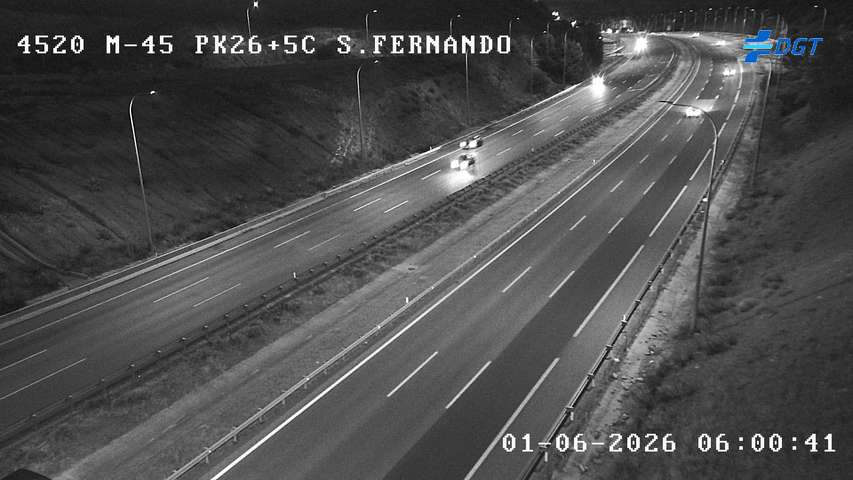 Madrid — M-45 km 26