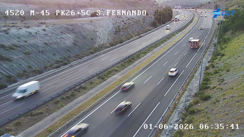 Madrid — M-45 km 26