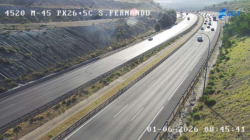Madrid — M-45 km 26