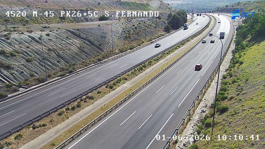 Madrid — M-45 km 26