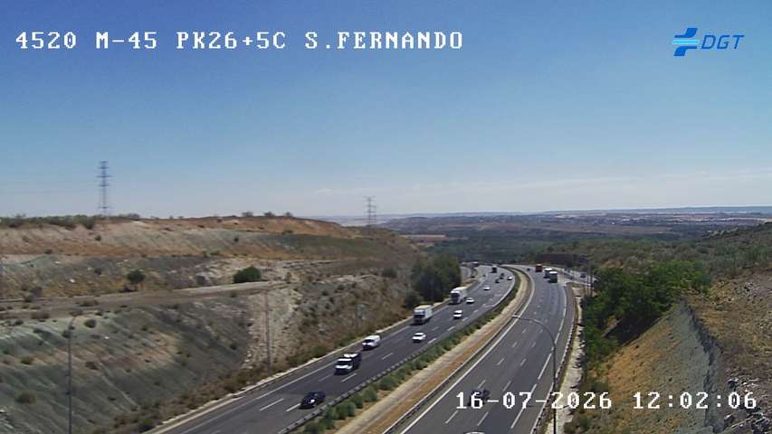 Madrid — M-45 km 26